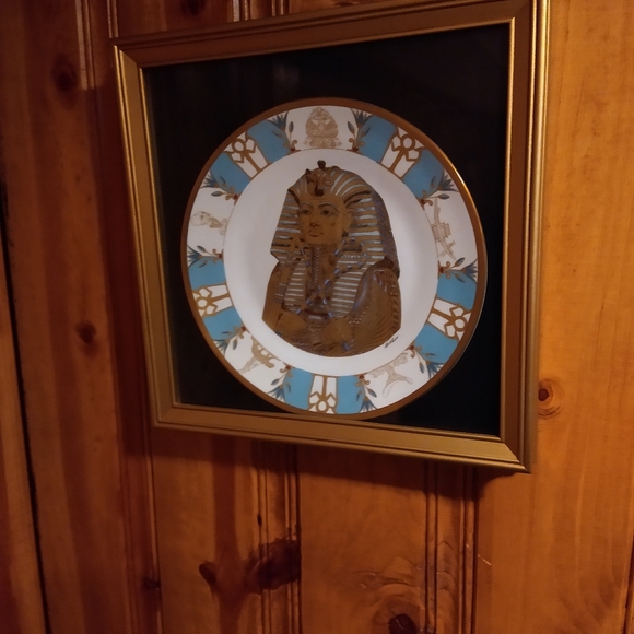 Large decor wall plate with frame - Picture 4 of 7